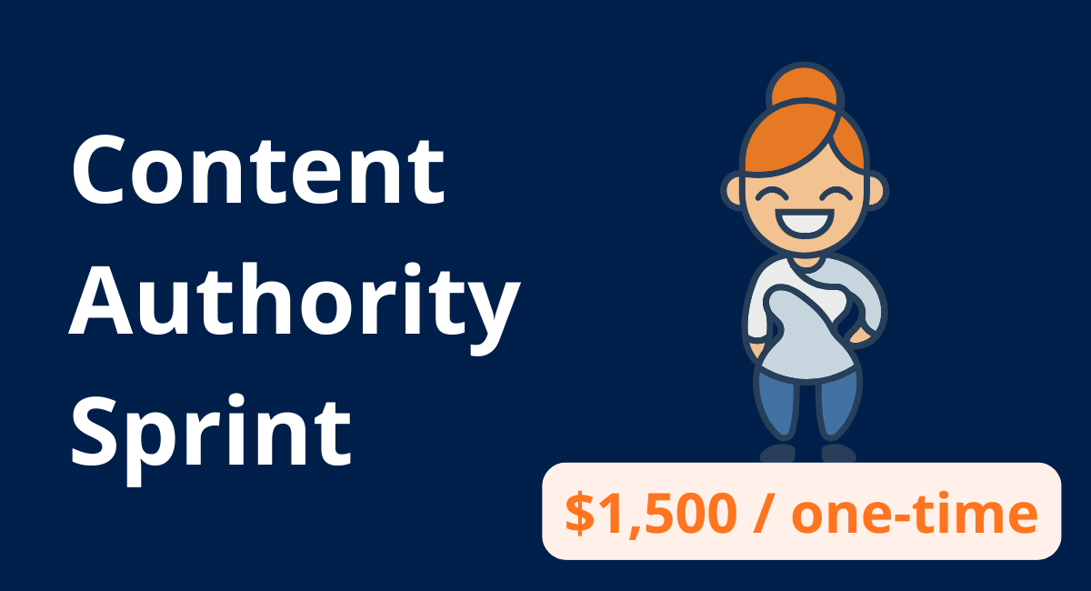 Content Authority Sprint