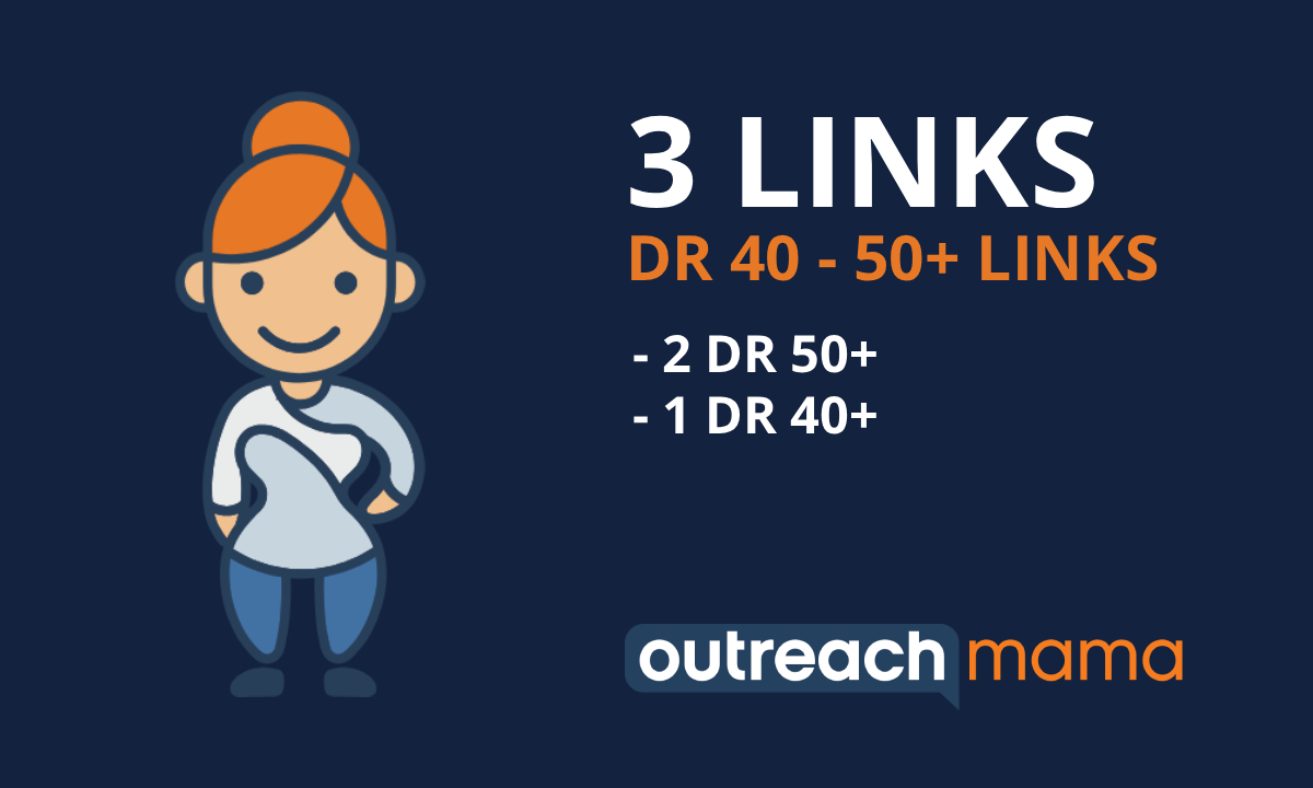 3 Links - DR 40-50+